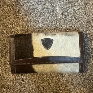Ariat Brown and Cream Wallet